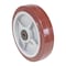 Vestil Polypropylene Wheel 8x2 Maroon WHL-PP-8X2 - alternate 2
